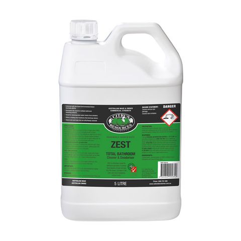 Zest Bathroom Cleaner 5L