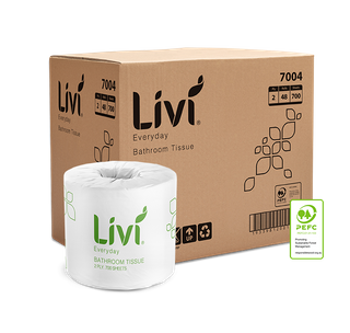 Livi 7004 700sh 2 Ply Toilet