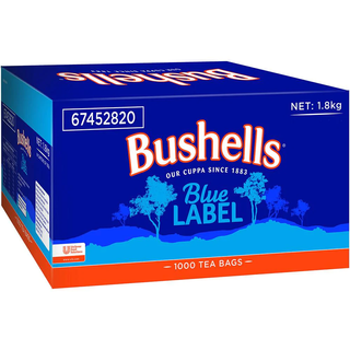 Bushells Strung T-bag Ctn/1000