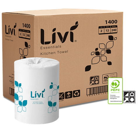 Livi 1400 Kitchen Roll Towel