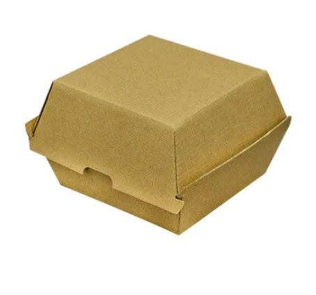 Kraft Burger Box Pk/50