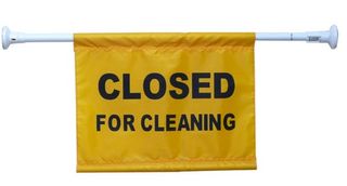 Sign Caution - Door Hanging