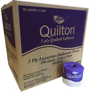 Quilton 190sh 3 PlyToilet