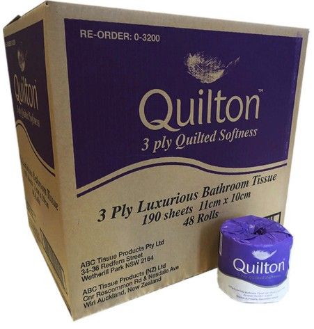 Quilton 190sh 3 PlyToilet