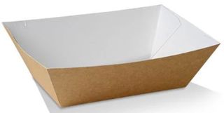 Food Tray #5 Brown Pk/100