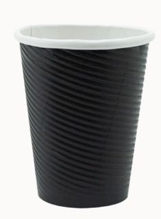Cup Ripple Charcoal 80mm 8oz