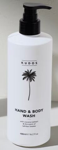 Kudos Coastal 480mL Body Wash