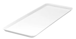 Mellamine Sandwich Platter Wht