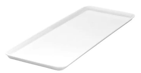 Mellamine Sandwich Platter Wht