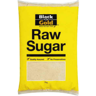 Sugar Raw Black & Gold 2kg