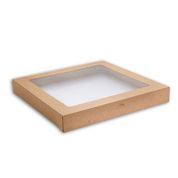 Lid Kraft Window Small