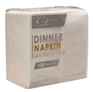 Napkin White Dinner Quilt
