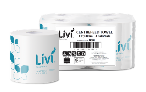 Livi 1203 C-Pull Towel Ctn/4