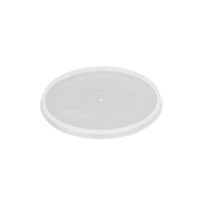 Locksafe Lid Clear Round Pk/50