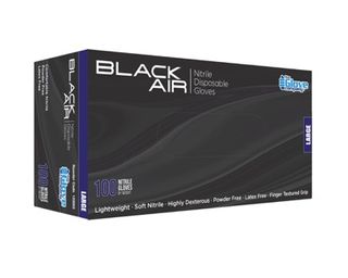 Glove Nitrile Black Lge x100