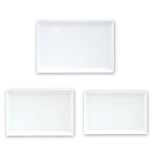 Melamine Platter White 35x24cm