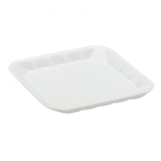 Tray Foam 55 White Pk/125