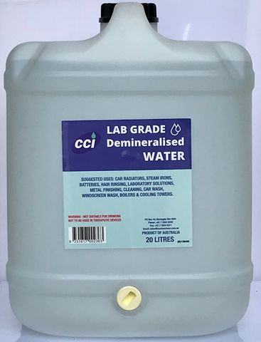 Demineralised Water 20L