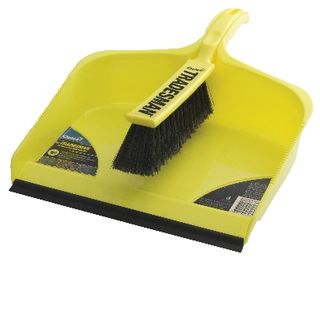Brush/Dustpan Tradesman Yellow
