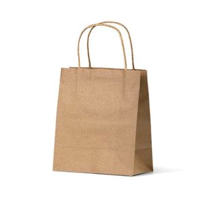 Carry Bag (#6) Brown Pk/50