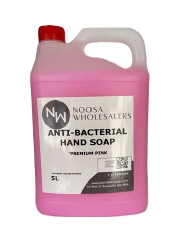 Liquid Hand Soap Pink 5L