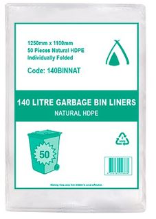 Garbage 140BINNAT 140L Pack/50