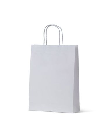 Carry Bag (#6) White  Pk/50
