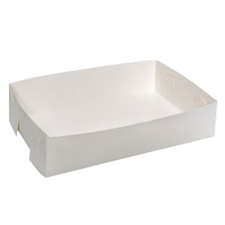 Cake Tray Medium White Pk/200