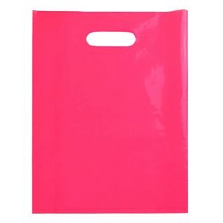 Boutique Bag Pink Lge Pk/100