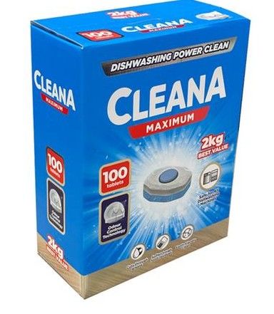 Cleana Dish Tablet Box/100