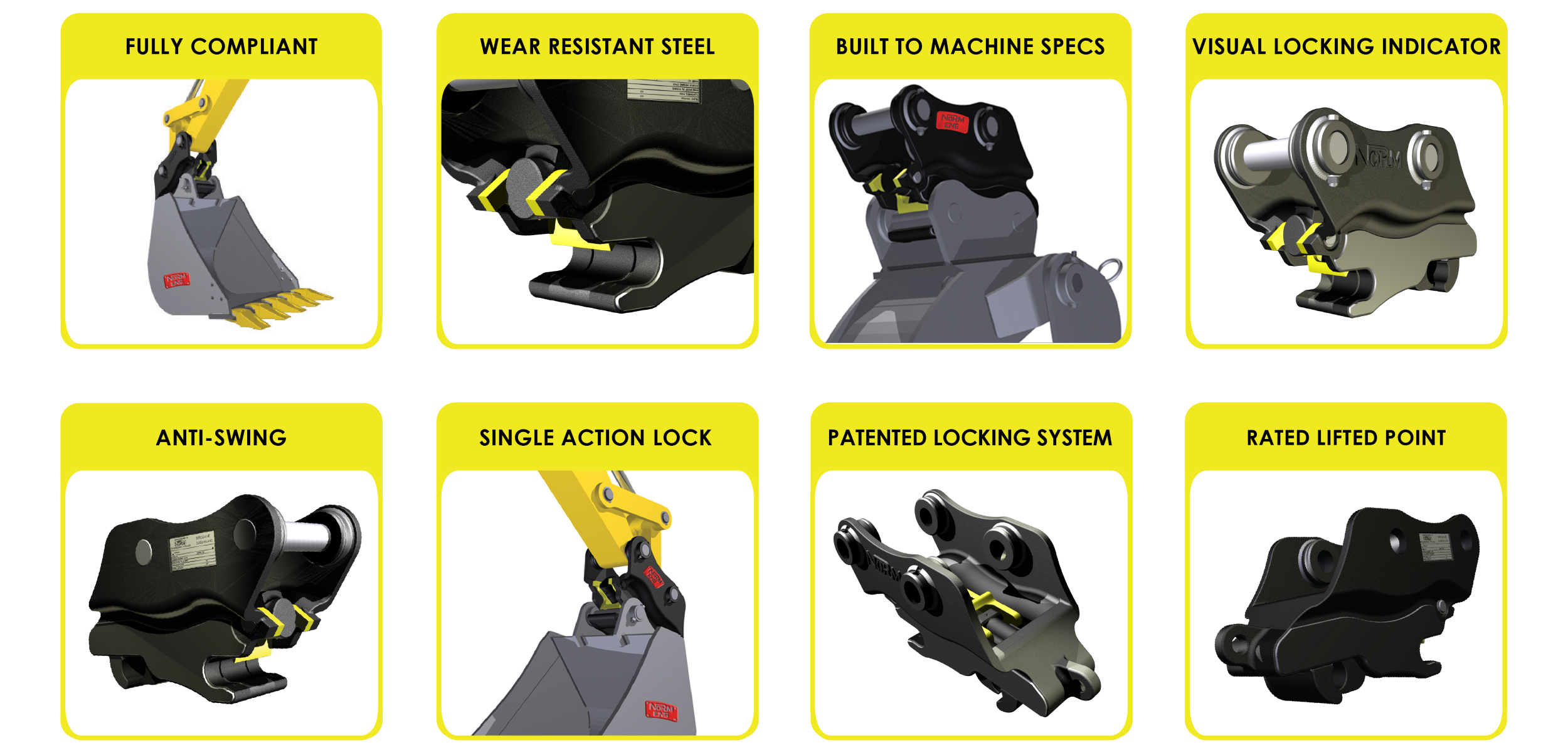 hydraulic hitch - norm engineering - benefits