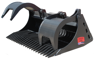 SIEVE RAKE GRAPPLE BUCKET