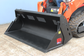 4-IN-1 LOADER STYLE BUCKET C/W AG HITCH [2400mm O/A] (AG HITCH)