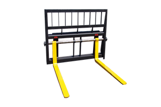 PIN-EYE PALLET FORKS C/W TOYOTA HITCH 5SDK8 [1200 KG]