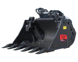 4-IN-1 EXCAVATOR BUCKET T/S BOBCAT E26 [900mm O/A]