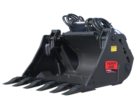 4-IN-1 EXCAVATOR BUCKET T/S NEW HOLLAND E33C/E37C [900mm O/A]