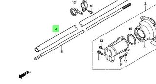 OUTER SHAFT / TUBE - HONDA UMK435U