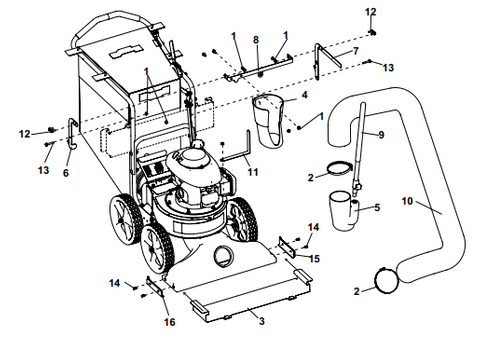 BRUPROVACSI HOSE KIT (4176172)