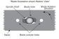 BAR BLADE 54" (2IN1) (S SHAPE CENTER HOLE) 745-P055086 / 18.611" 742-05086