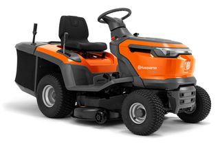 38" RIDE ON MOWER HUSQVARNA REAR CATCHER 12.2HP TC114