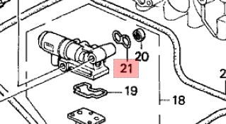 GASKET, ELECTRONIC AIR CONTROL VALVE (KEIHIN) 36455-PV0-000