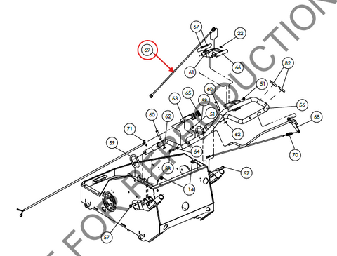 CABLE RETRACTOR PL815 (382332) SUITS PL1803V AERATOR