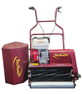 TRUYARD 21" REEL MOWER 10 BLADE HONDA GX200 SPLIT ROLLER