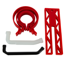 PLASTIC PISTON RING CLAMP SET 4 CLAMP SIZES