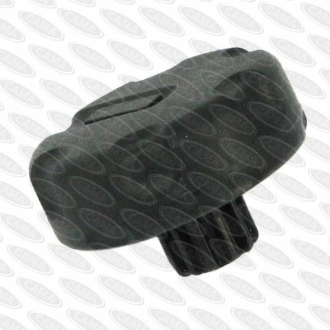 KNOB HAND BLACK