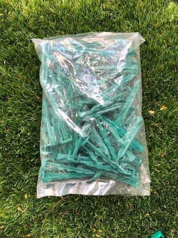 PLASTIC PEGS I X BAG
