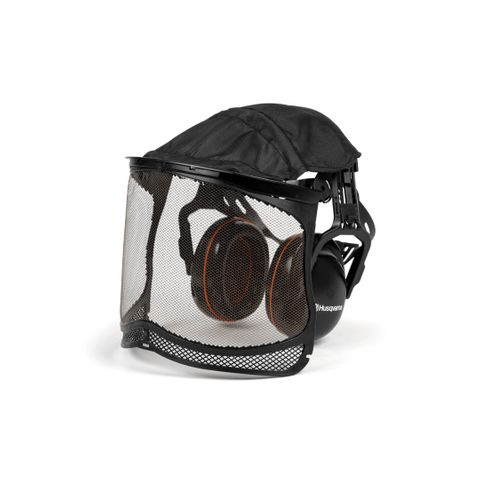 PREMIUM EARMUFF AND MESH VISOR HUSQVARNA