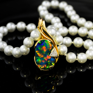 Opal Pearl Enhancer Pendants