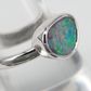 Sterling Silver Boulder Opal Ring