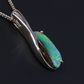 Sterling Silver Boulder Opal Pendant